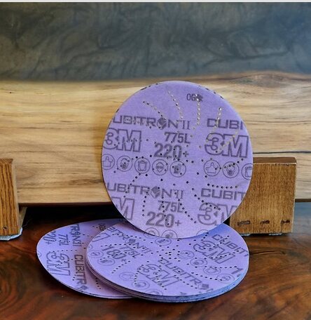 3M Cubitron 5 inch sanding discs
