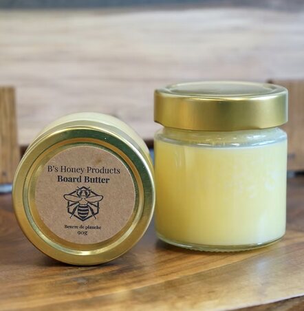 B's Honey Products board butter